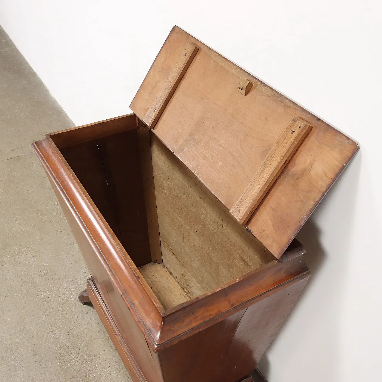 Cassettone in ciliegio con piano apribile, '800 4