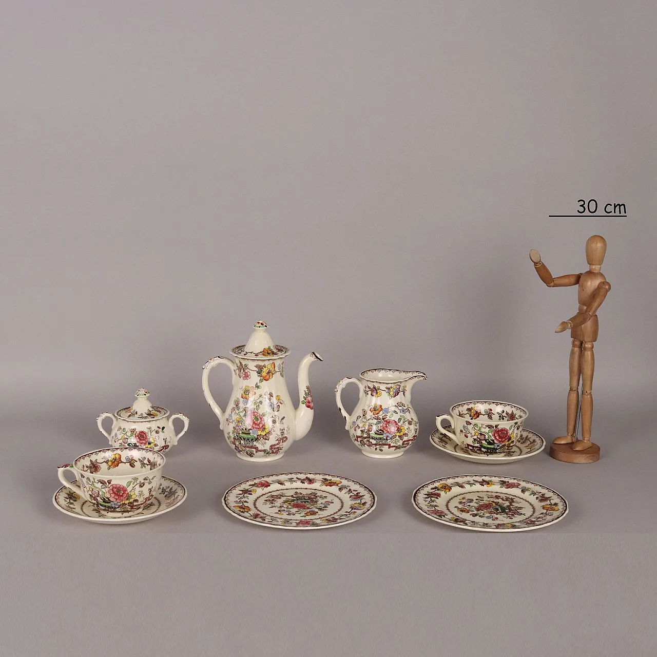 Servizio da tè in ceramica di Mason's England, '900 2