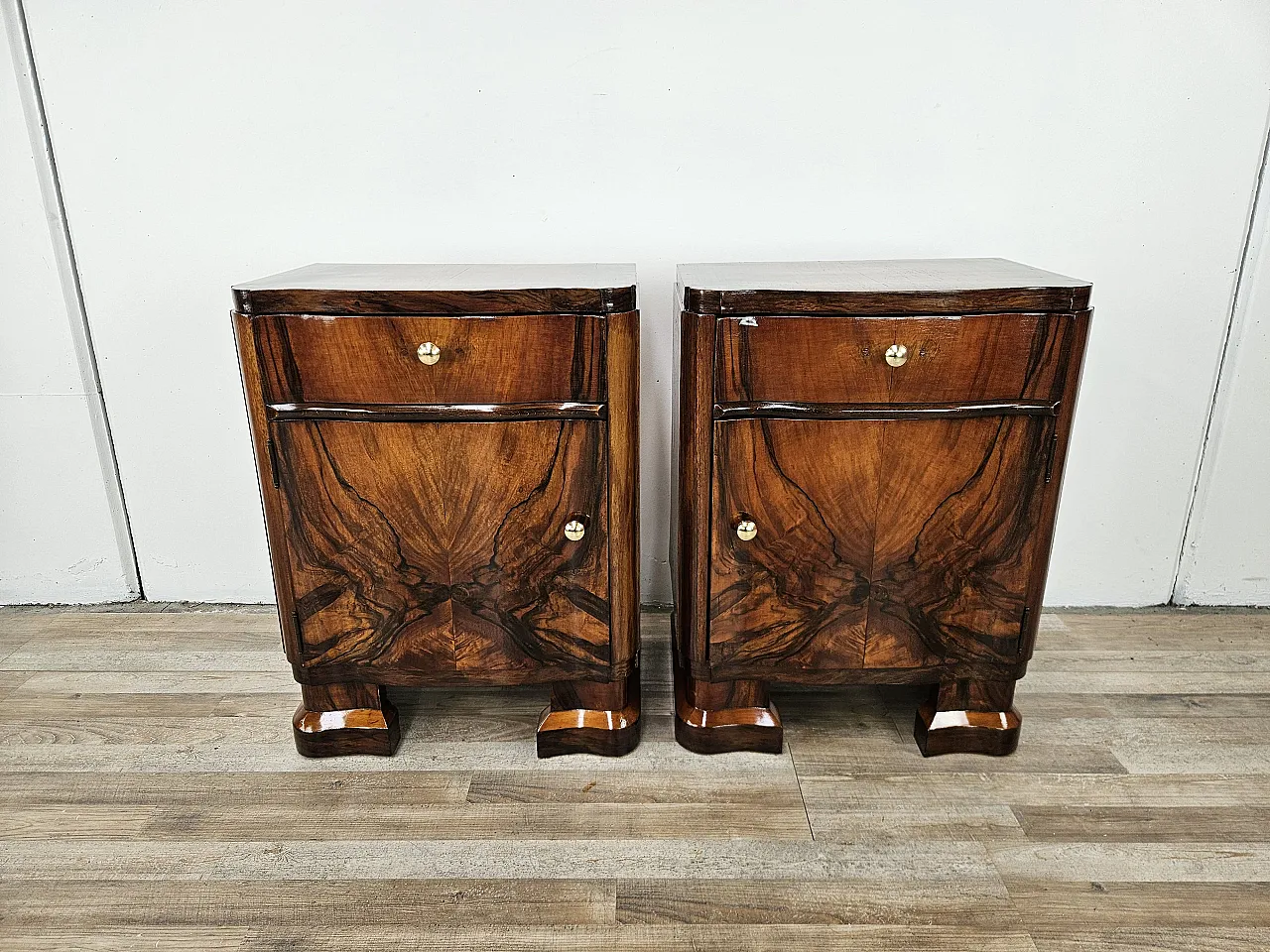 Bedside tavles Art Deco, 40s 2