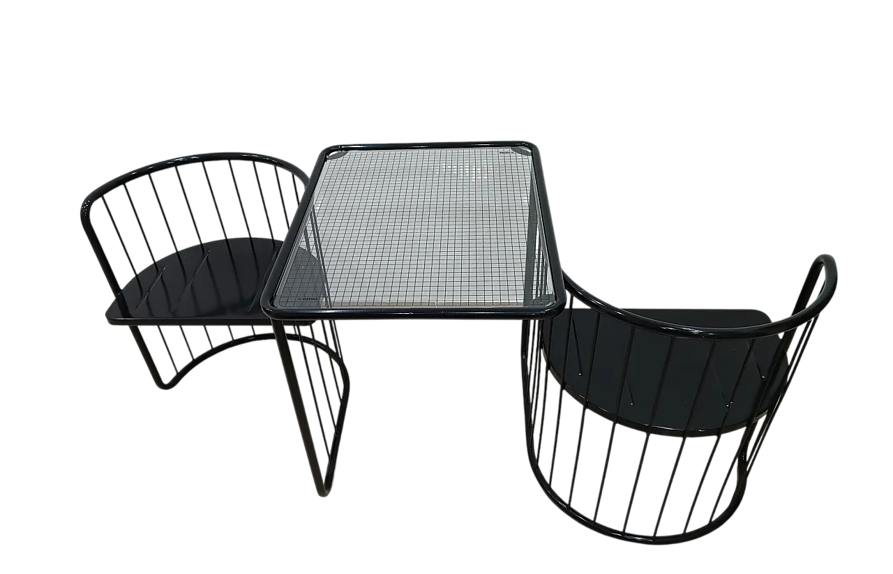 Set tavolo e poltrone Patio by Emu, anni'70 15