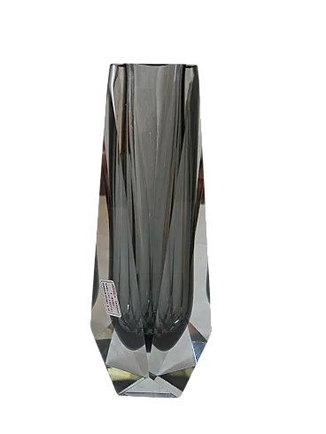 Vaso in vetro di Murano Flavio Poli per Seguso, anni '60