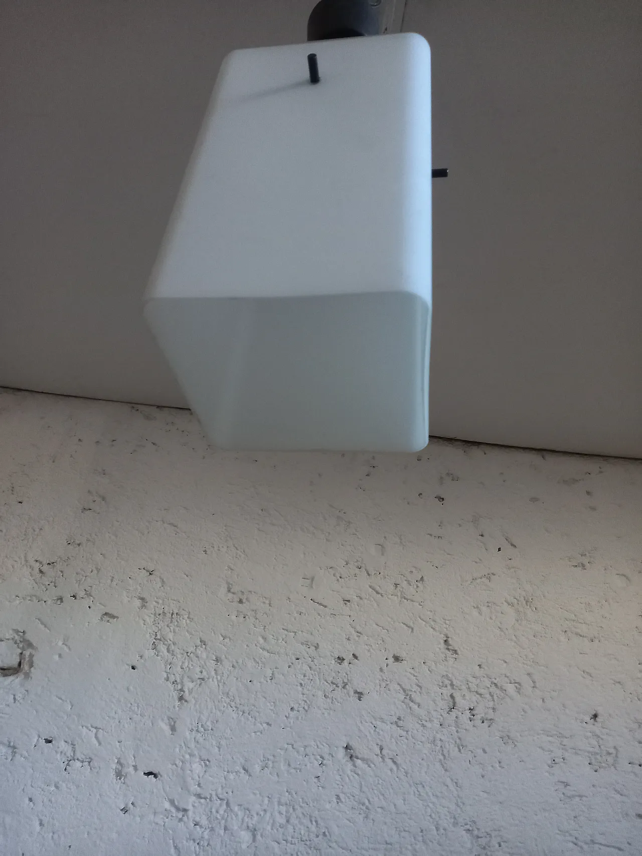 Chandelier Opalino glass by Stylux, 60s 11