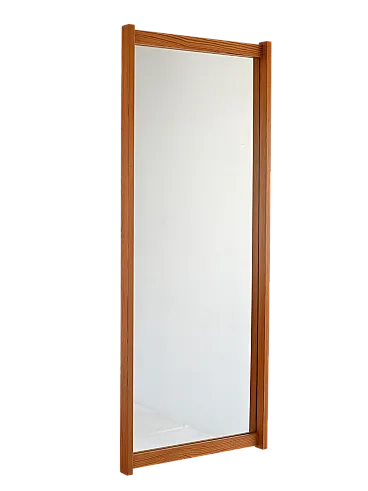 Scandinavian mirror vintage 60s in pine