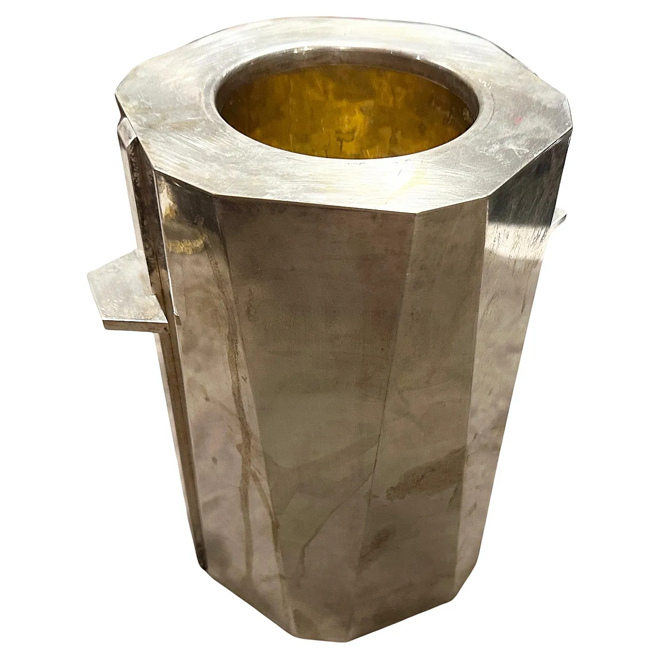 Silver plated wine cooler, 1940s 1