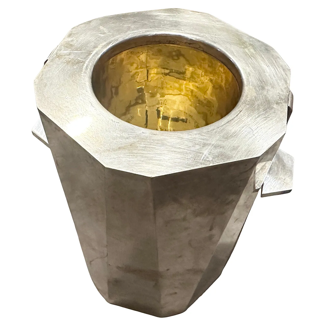 Silver plated wine cooler, 1940s 2