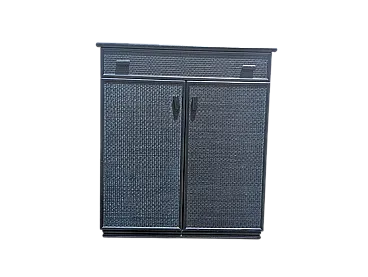 Mobile in vintage green green oil wicker, 60s