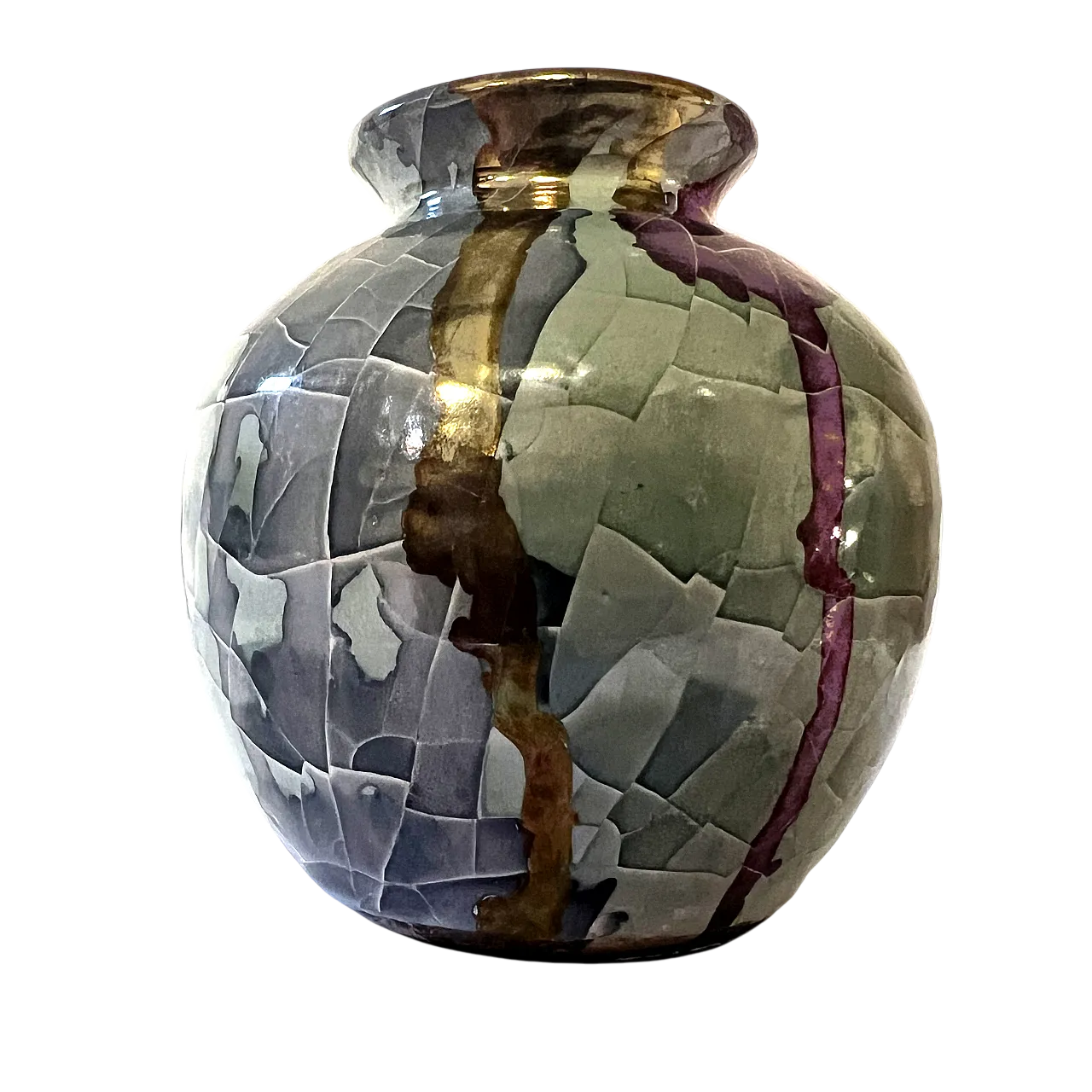 Vaso in Ceramica Artistica di Claudio Pulli, anni'70 7