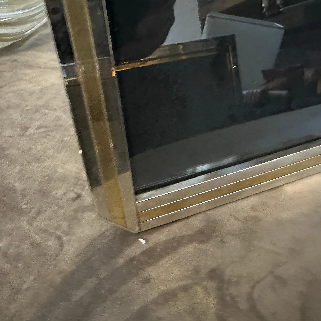 Pair of silver plated frames in Willy Rizzo style, 1970s 8