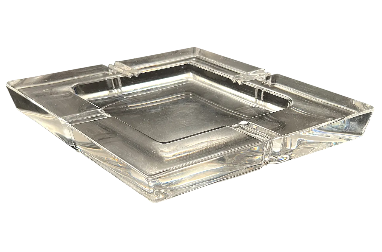 Ashtray by Arnolfo di Cambio crystal, 70s 12