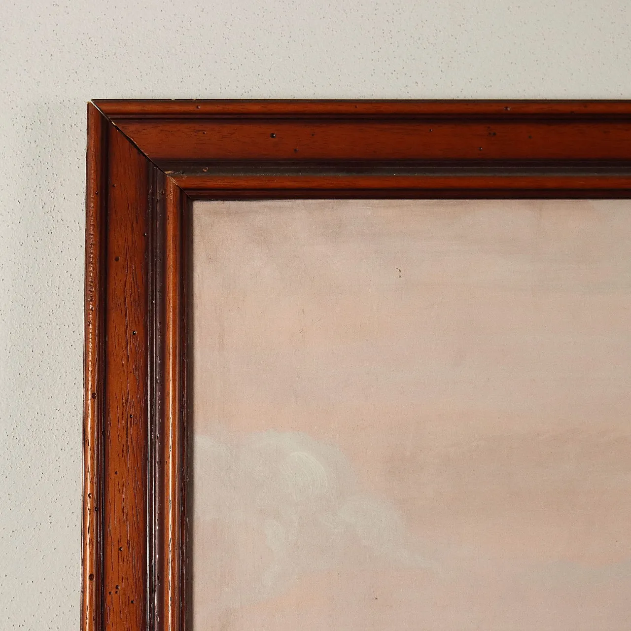 Genre scene with figures, mixed technique on board 10