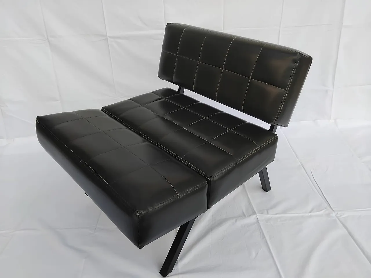 Rite bench armchair Valla for Ipe, 70s 3