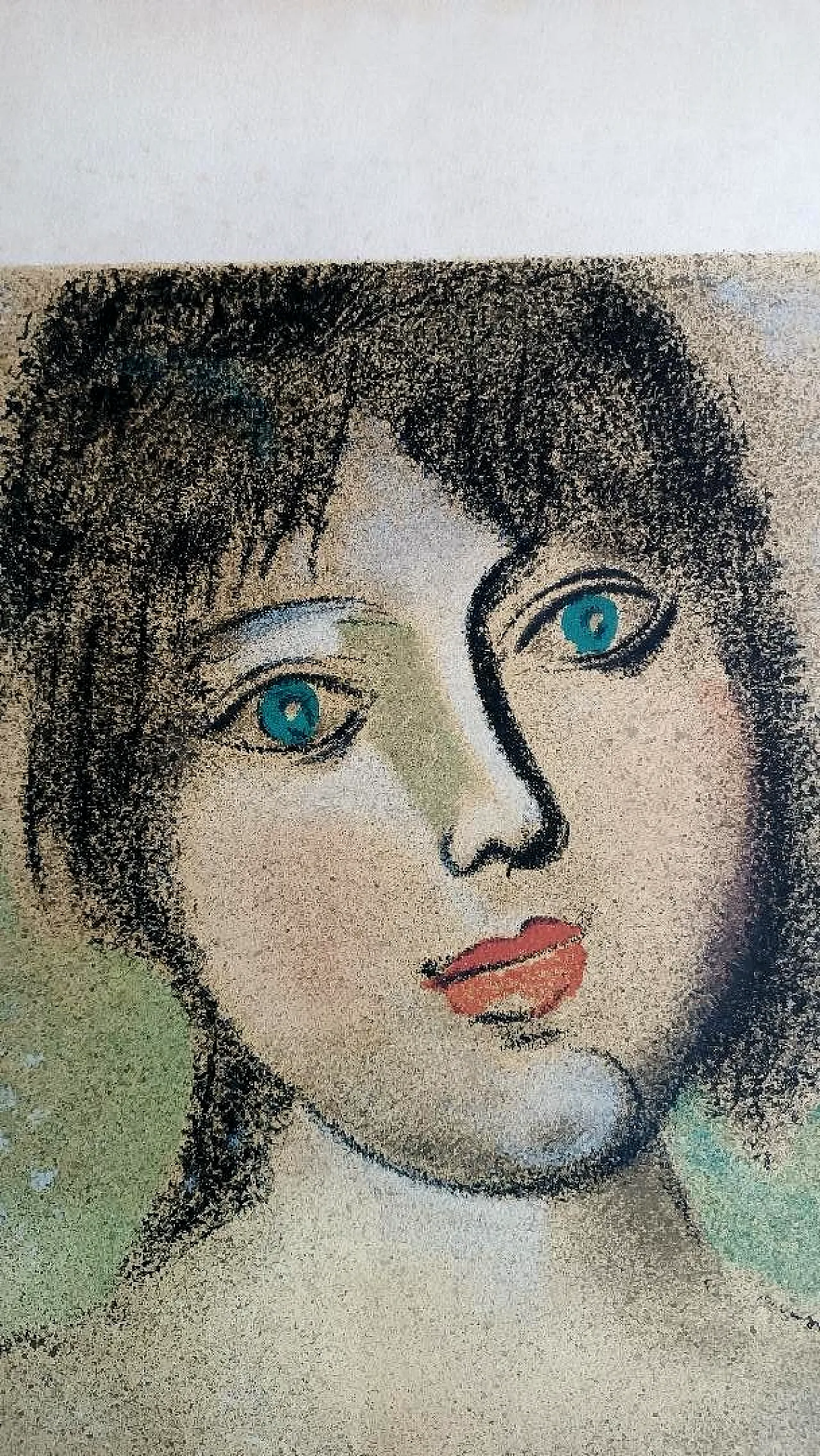 Incisione su cartoncino di Franco Gentilini, anni '70 4