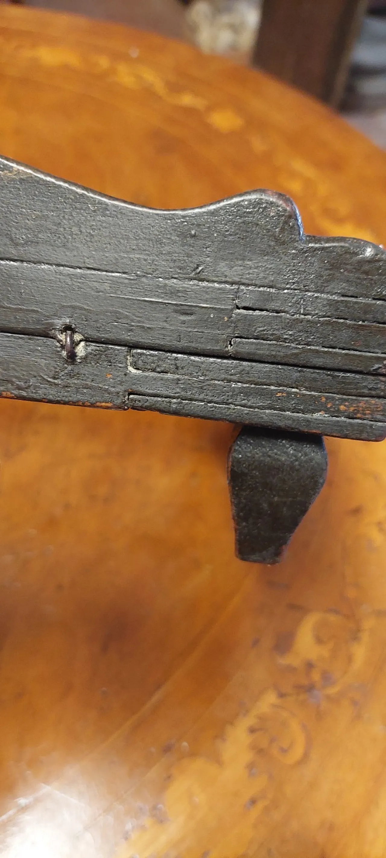 Leggio da appoggio di Scuola toscana in legno tinto, '800 6