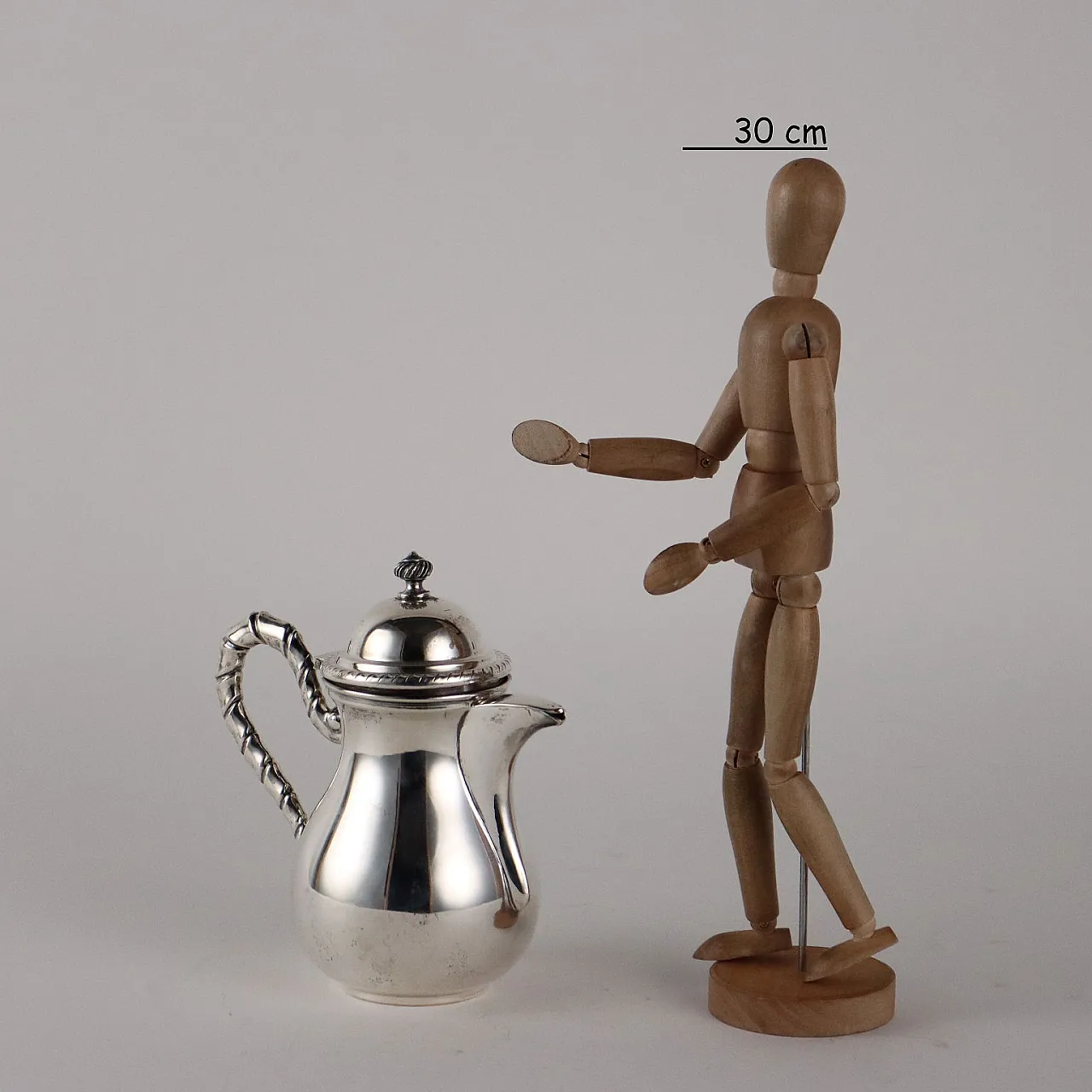 Teiera in argento di Zucca Giovanni & C. Vicenza, primo '900 2