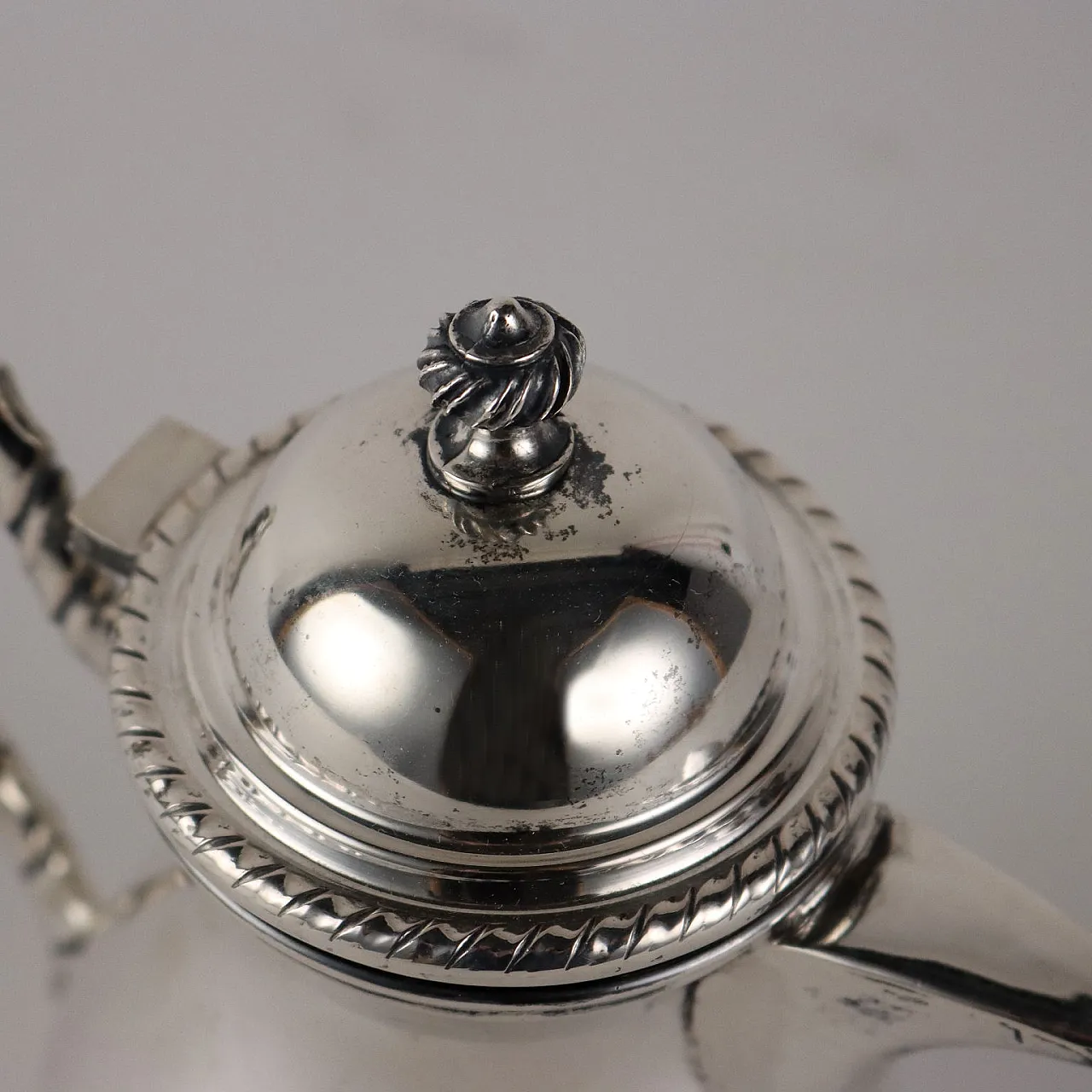 Teiera in argento di Zucca Giovanni & C. Vicenza, primo '900 3