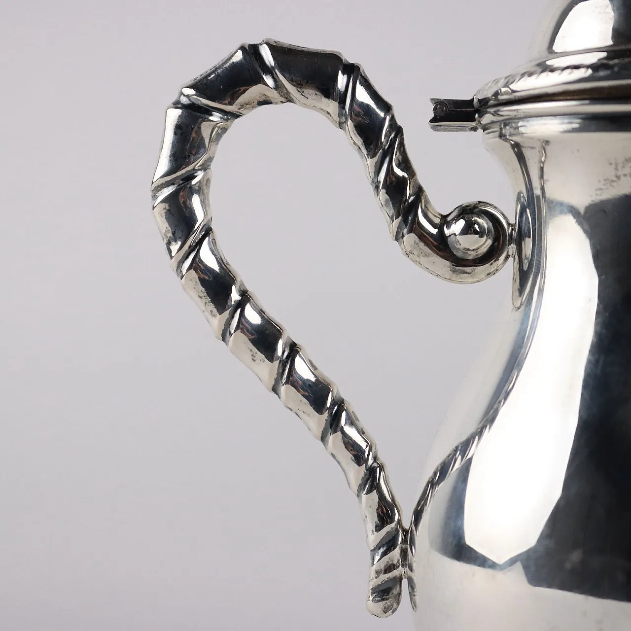 Teiera in argento di Zucca Giovanni & C. Vicenza, primo '900 4