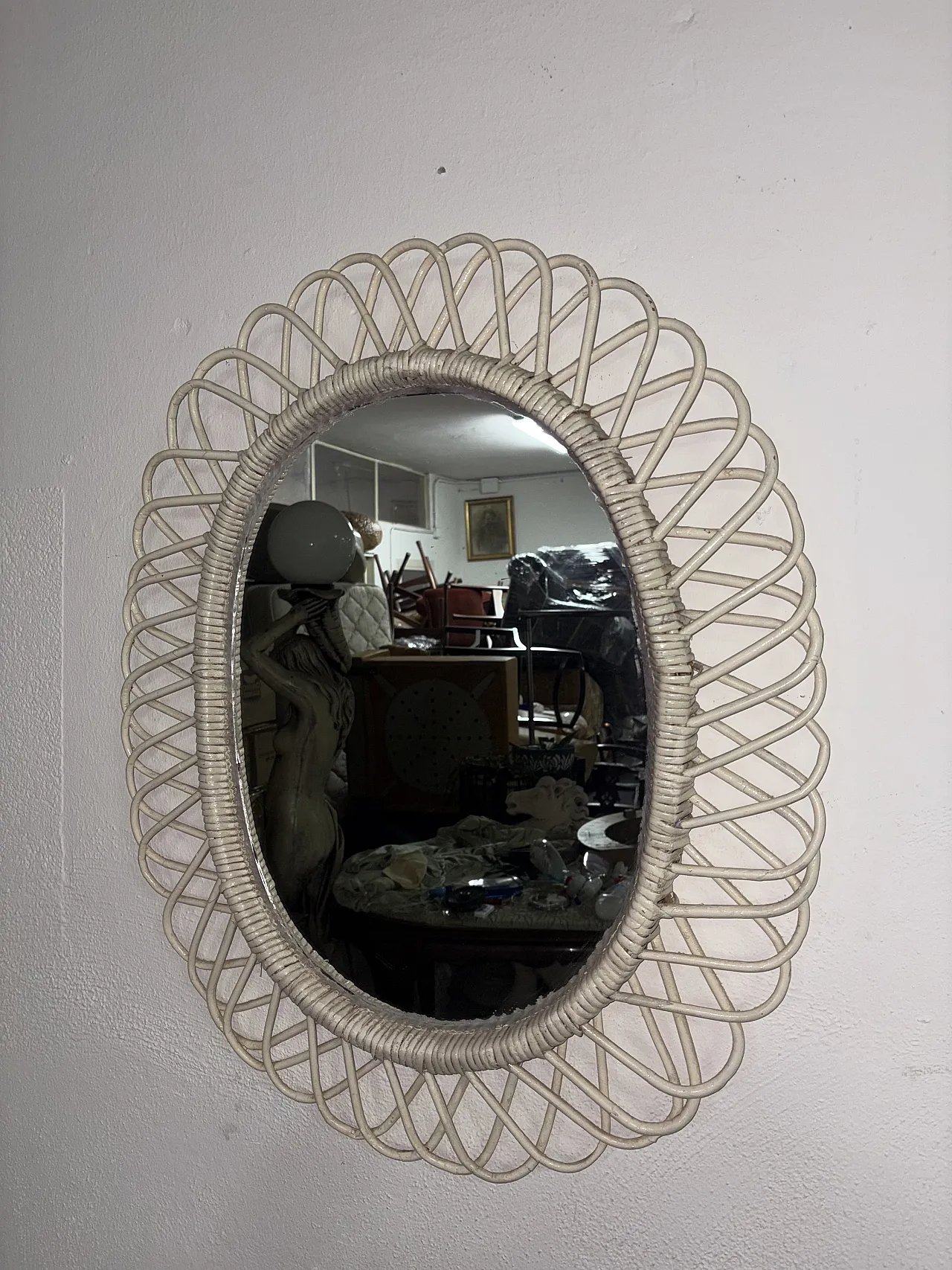 Specchio in vimini 2