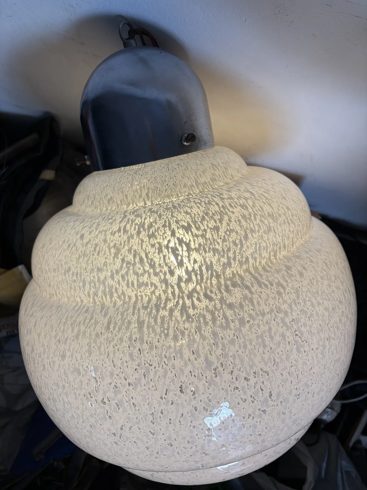 Lampadario Murano anni 70 3