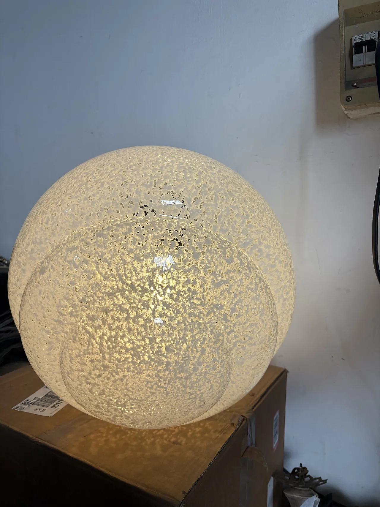 Lampadario Murano anni 70 6