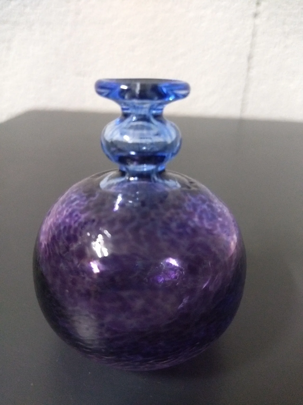 vaso vintage svedese Kosta Boda in vetro artistico 3