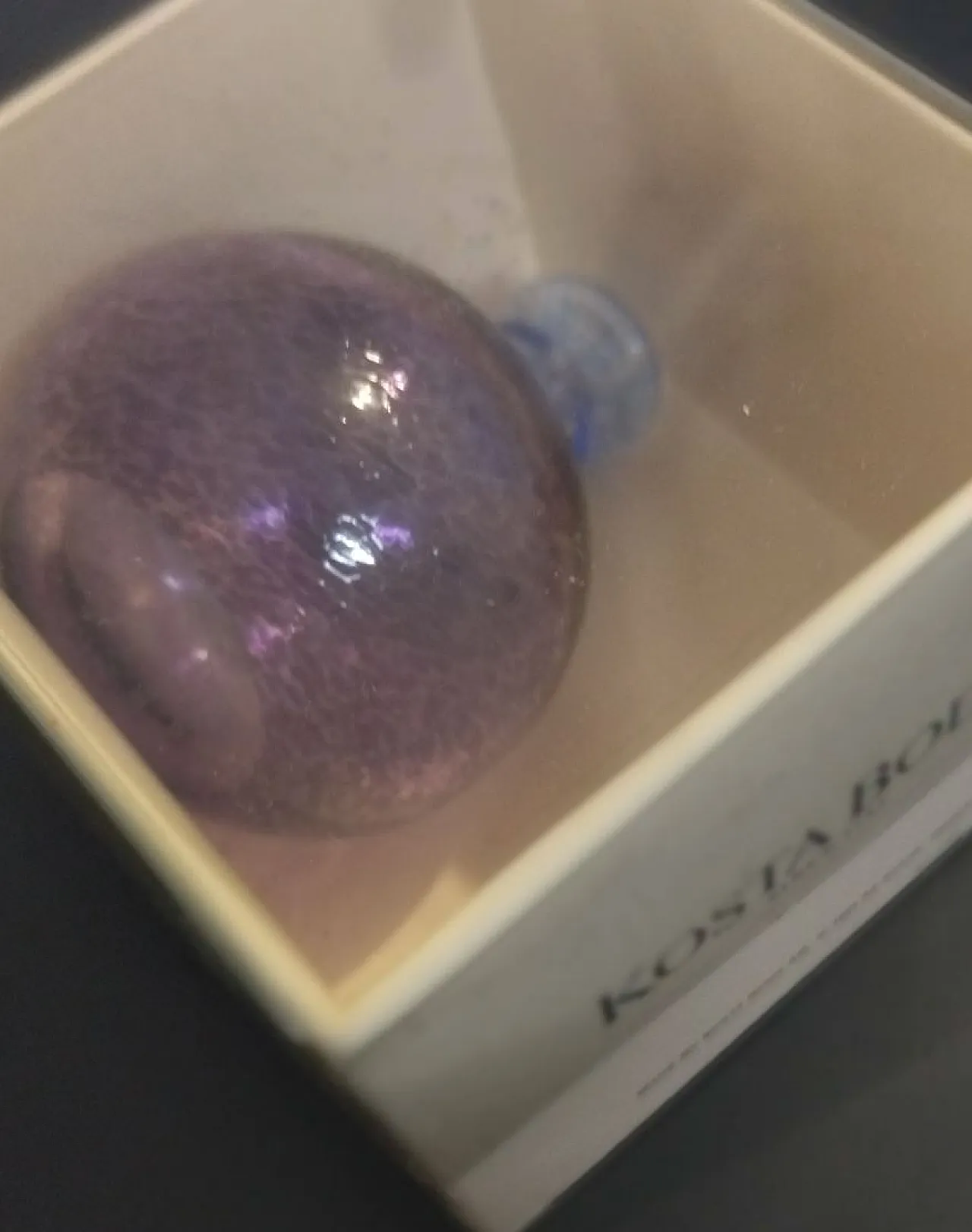 vaso vintage svedese Kosta Boda in vetro artistico 4