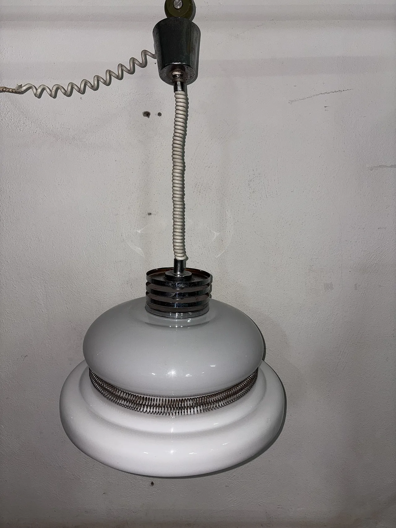 Lampadario vintage anni 70 2