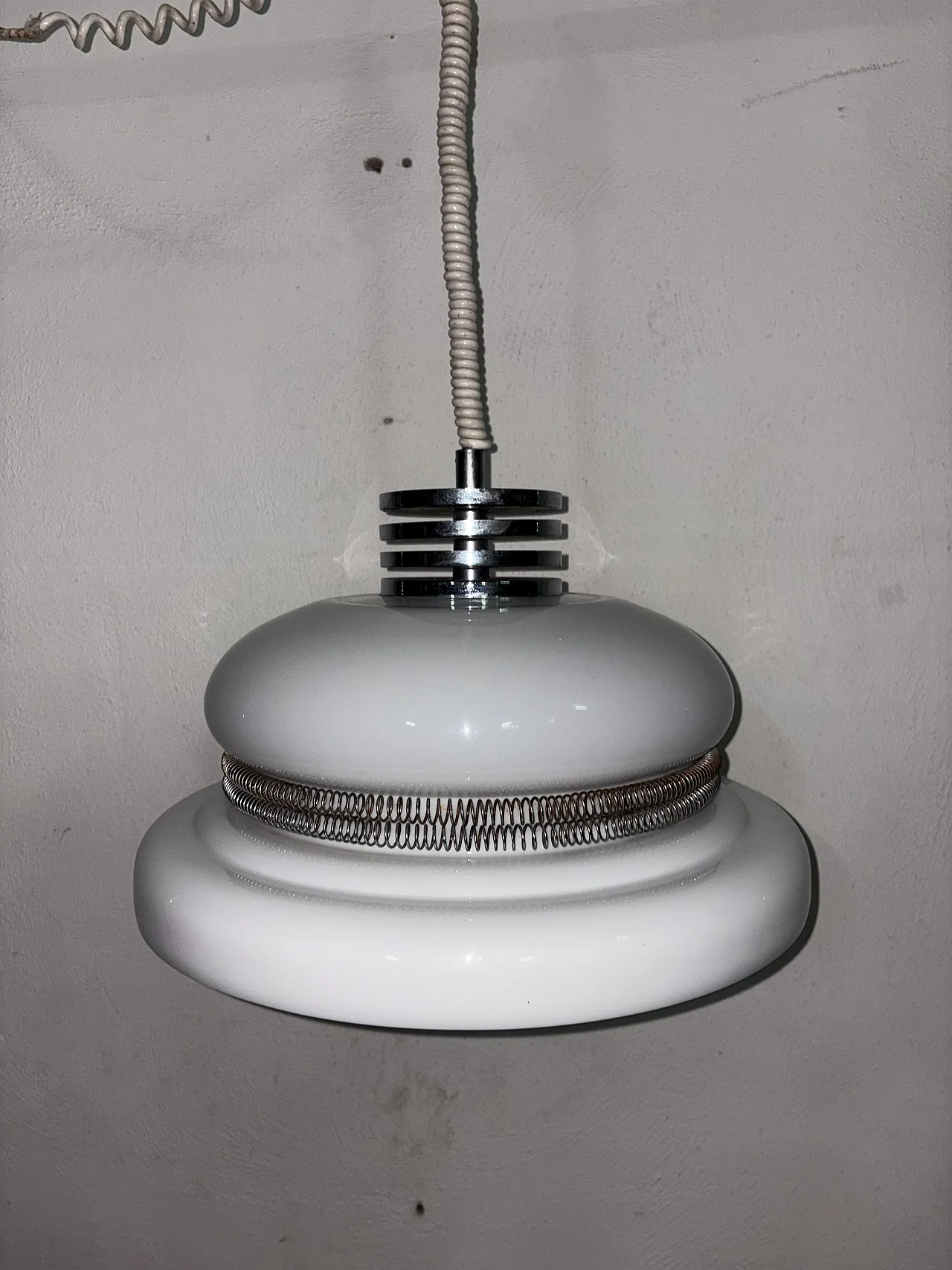 Lampadario vintage anni 70 4