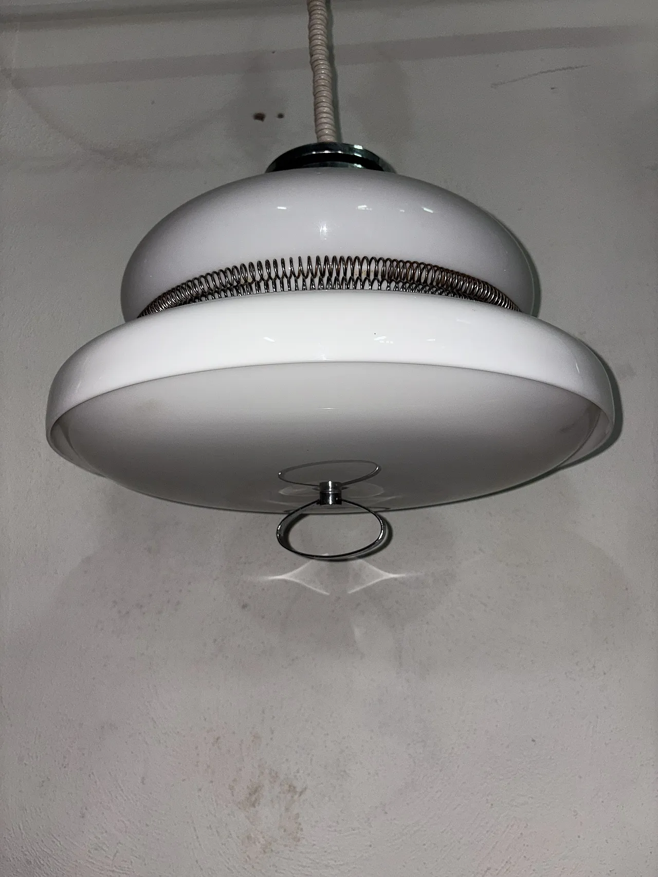Lampadario vintage anni 70 5
