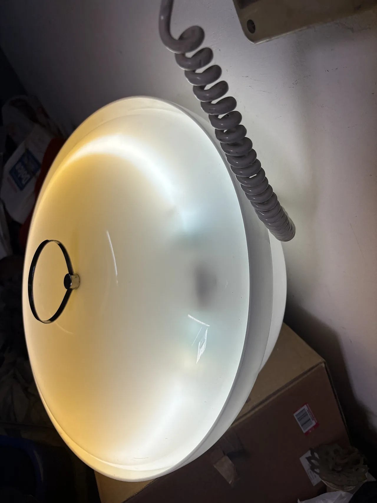 Lampadario vintage anni 70 10