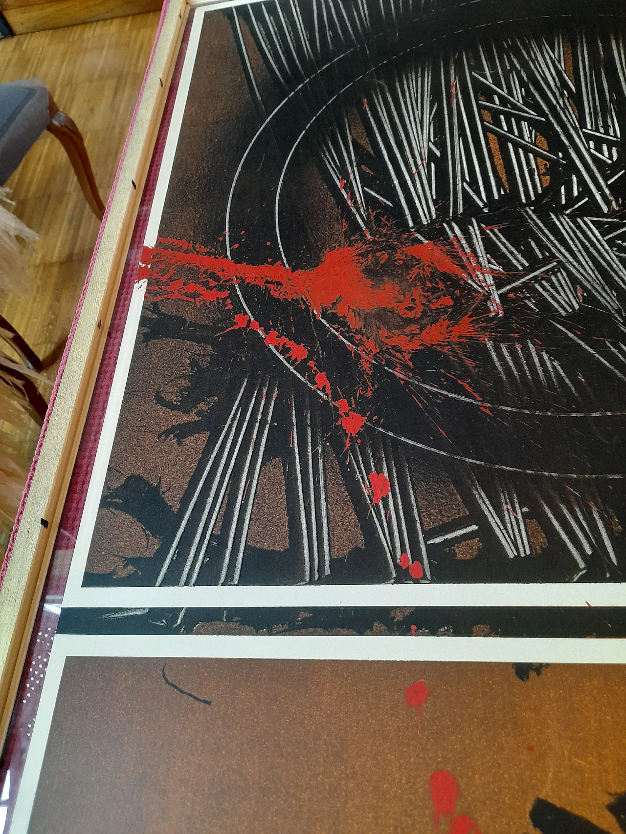 Untitled limited edition screen printing, Emilio Scanavino, 1975 10