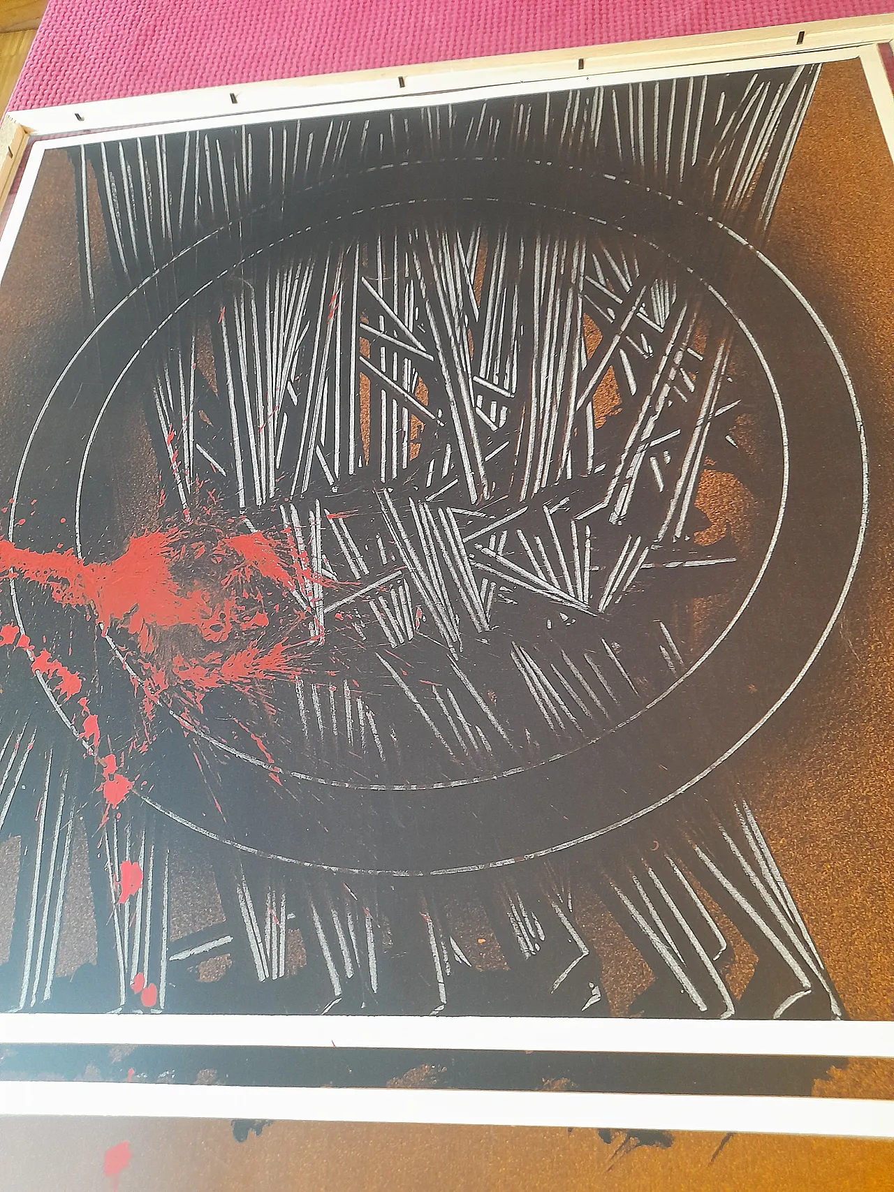 Untitled limited edition screen printing, Emilio Scanavino, 1975 11