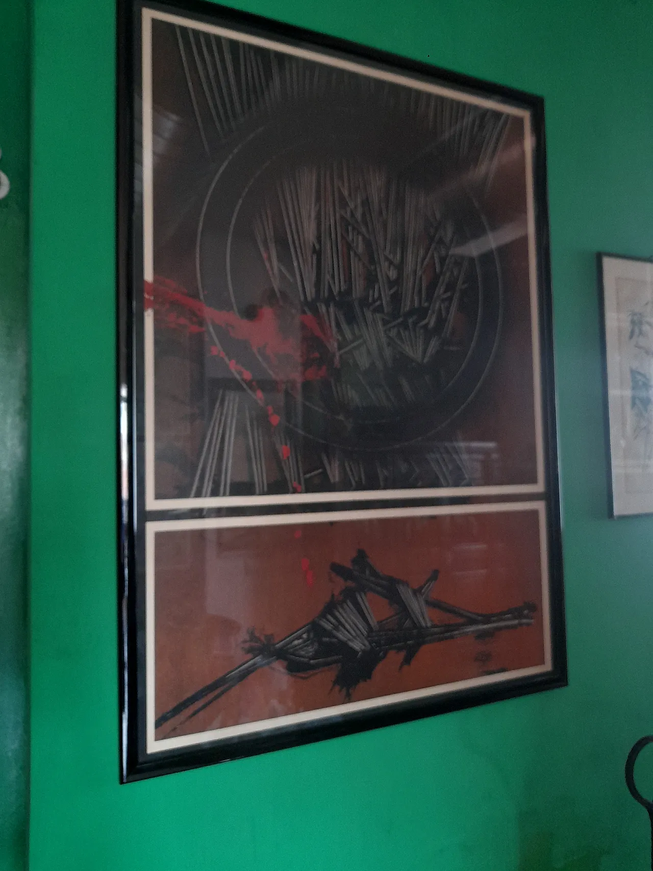 Untitled limited edition screen printing, Emilio Scanavino, 1975 13