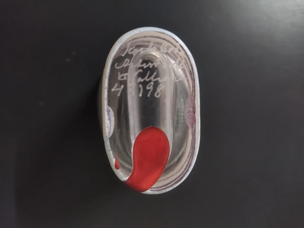 Kosta Boda B. Vallien Galaxy Red Collection Vaso 3