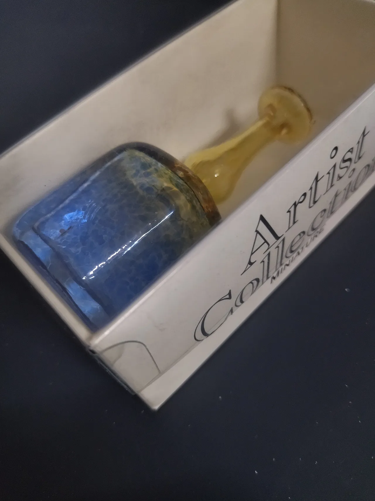 COLLEZIONE ARTISTI Kosta Boda ART GLASS MINI VASO BERTIL VALLIEN 1