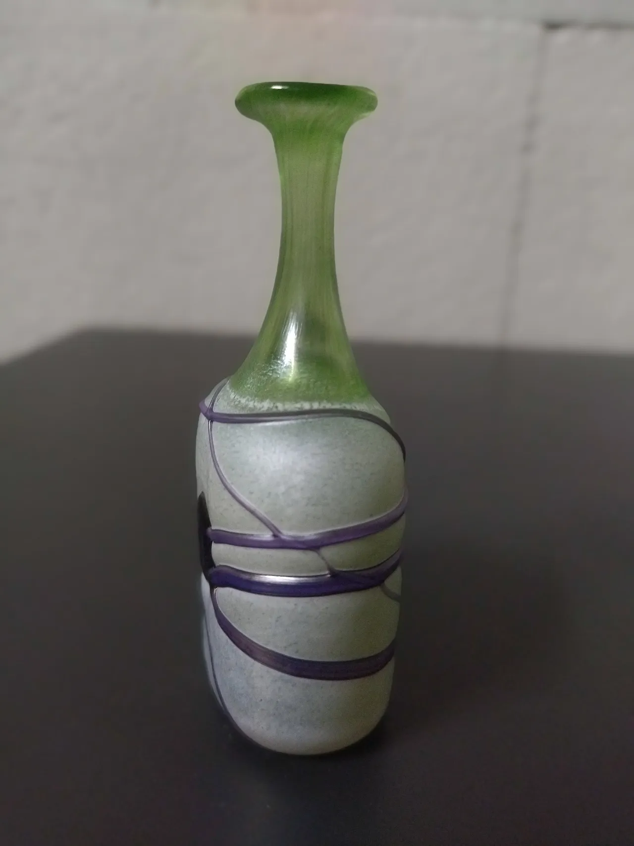 Kosta Boda Bertill Vallien Galaxy Collection bottiglia bassa 6