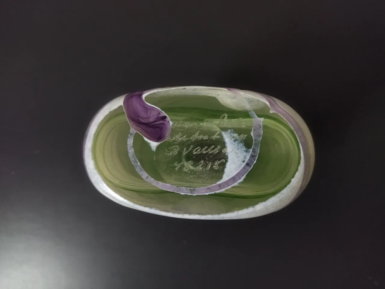 Kosta Boda Vallien Galaxy Collection bottiglia bassa 3