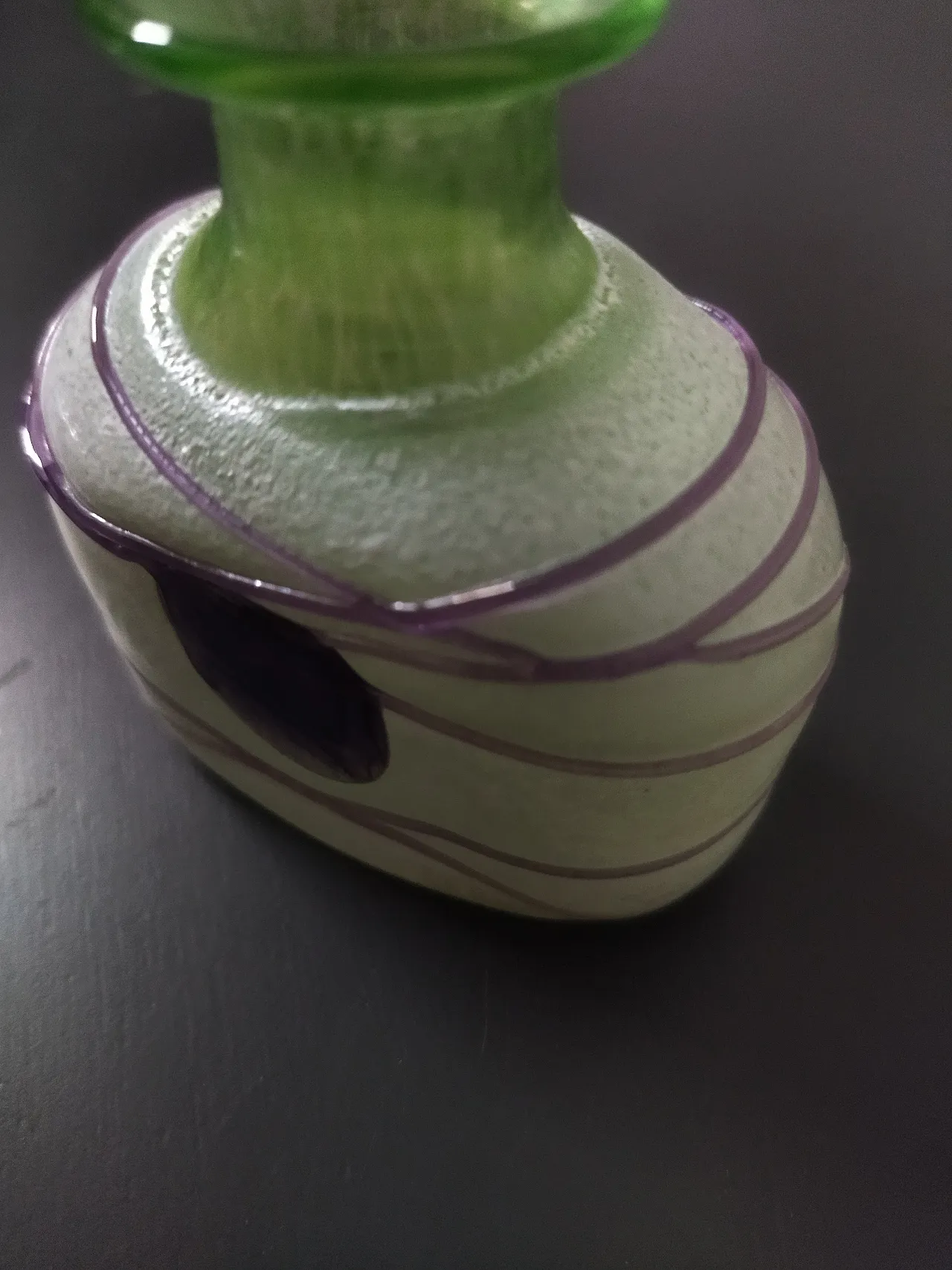 Kosta Boda Vallien Galaxy Collection bottiglia bassa 4