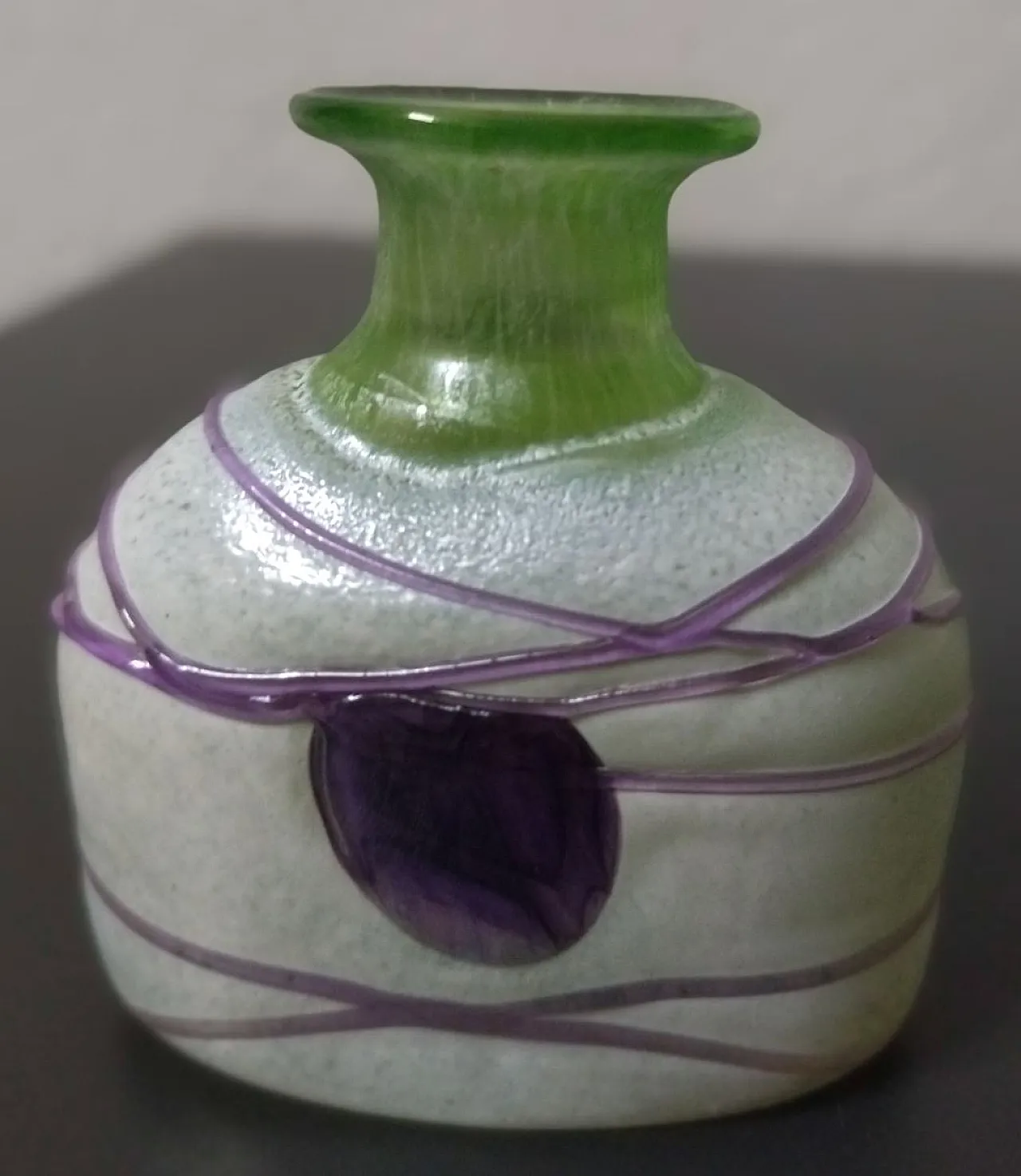 Kosta Boda Vallien Galaxy Collection bottiglia bassa 8