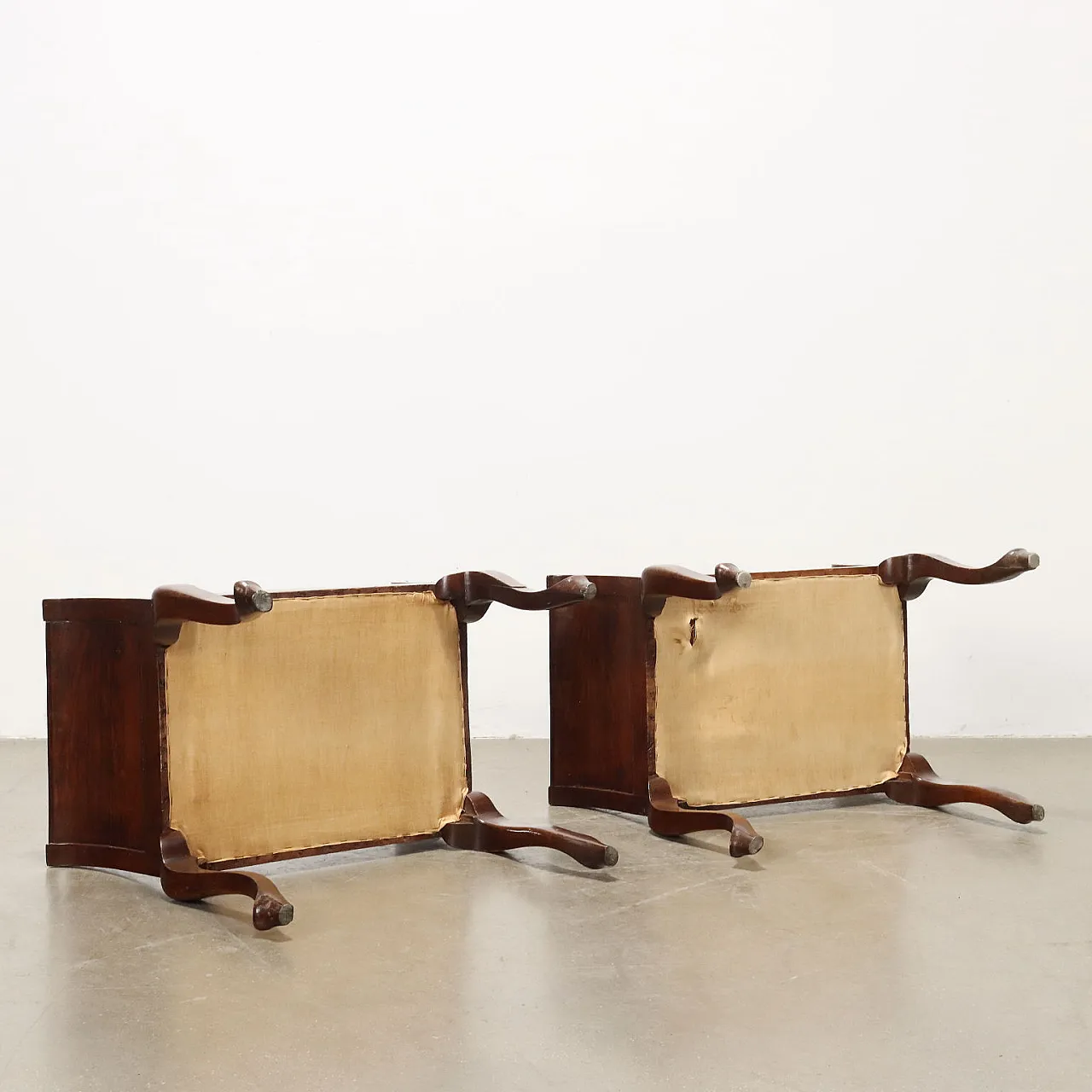 Coppia di sgabelli, primo '900 8