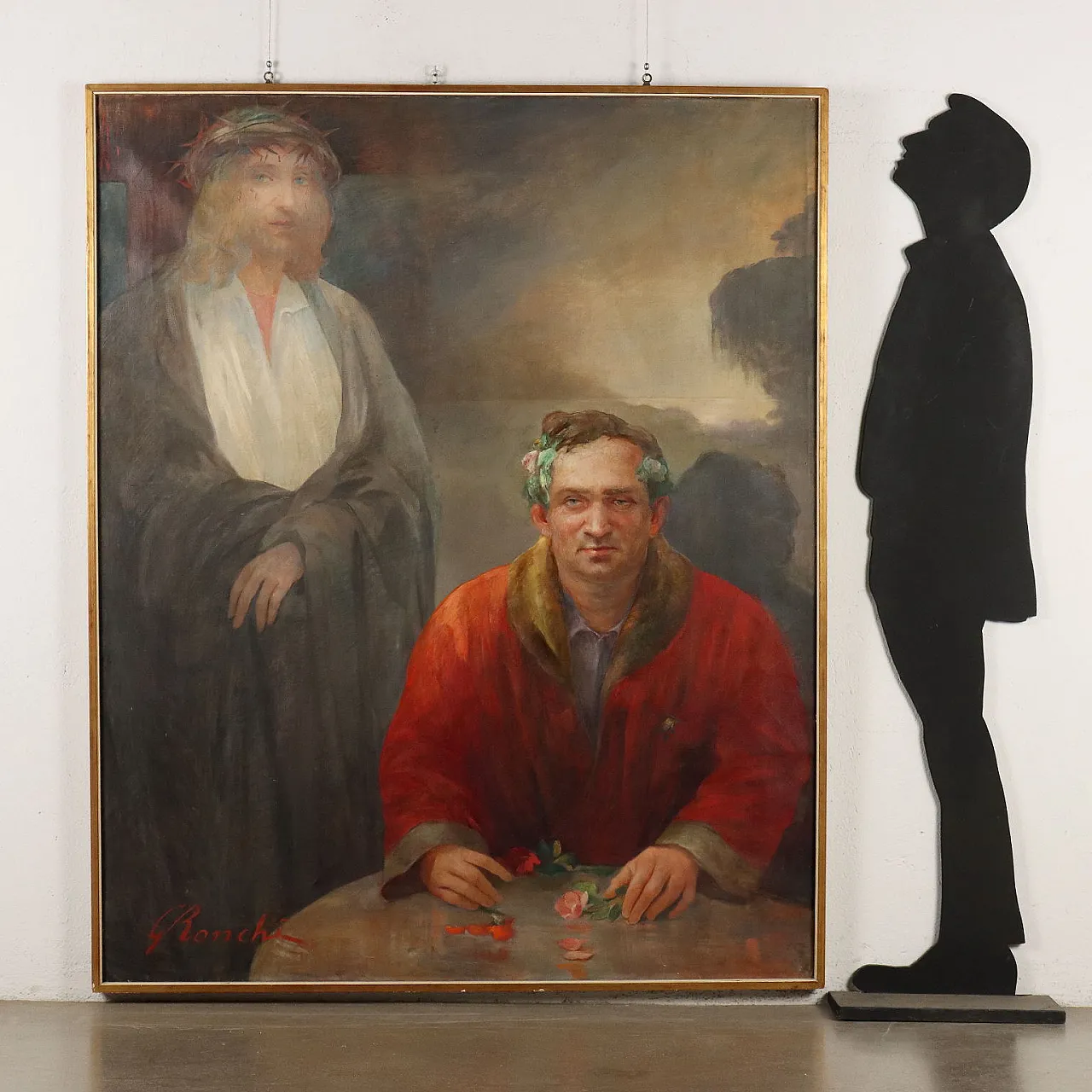 Giuseppe Ronchi, Allegory, oil on canvas 2