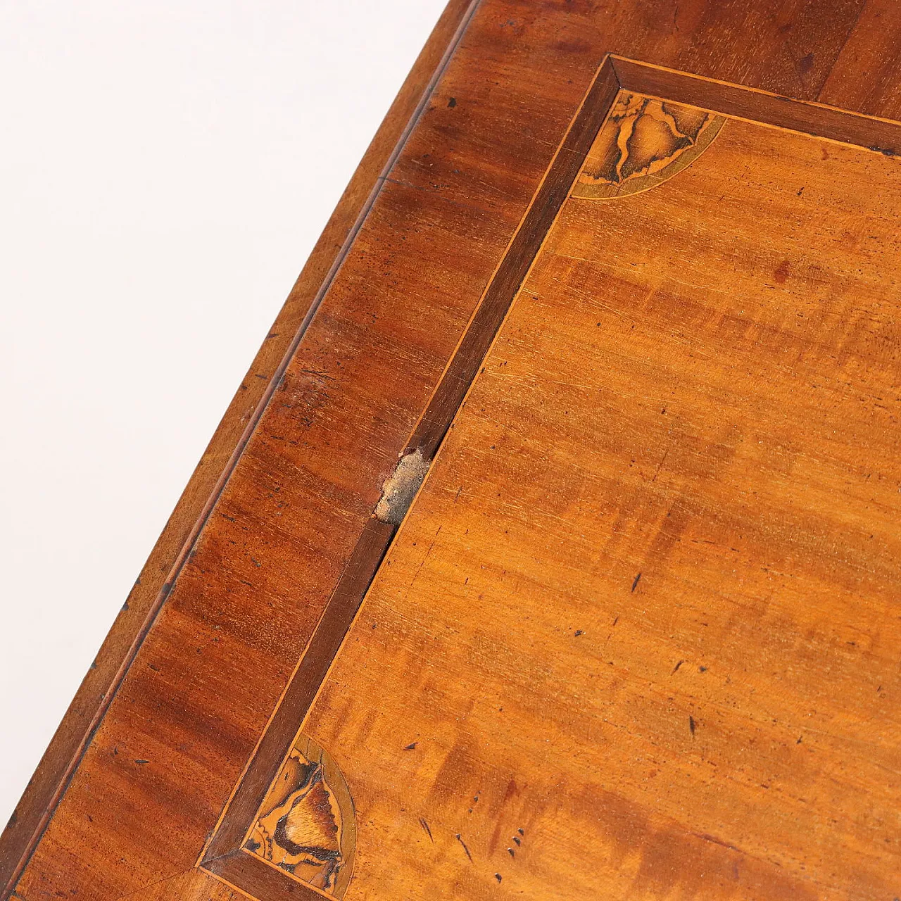 Ribalta con vetrina in acero tinto e vetro, '800 10