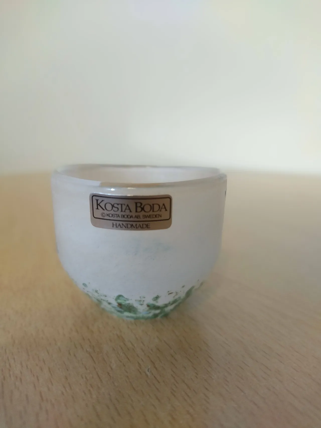 Kosta Boda Kjell Engman Art Glass Ciotola ''October'' 4