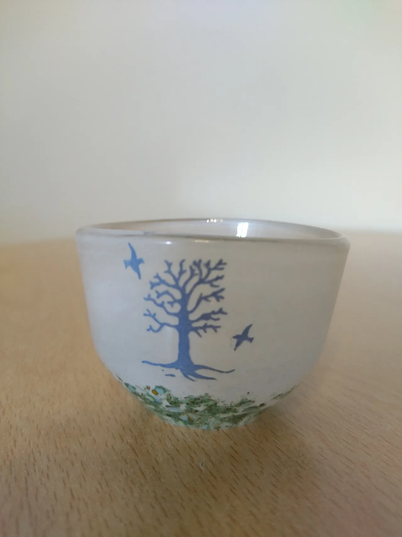 Kosta Boda Kjell Engman Art Glass Ciotola ''October'' 5