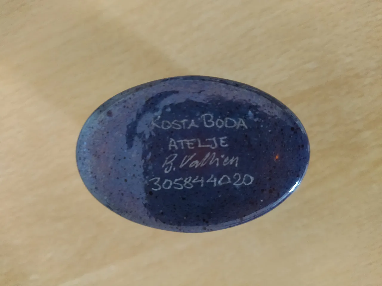 Vaso in vetro soffiato Ateljé di Kosta Boda 5