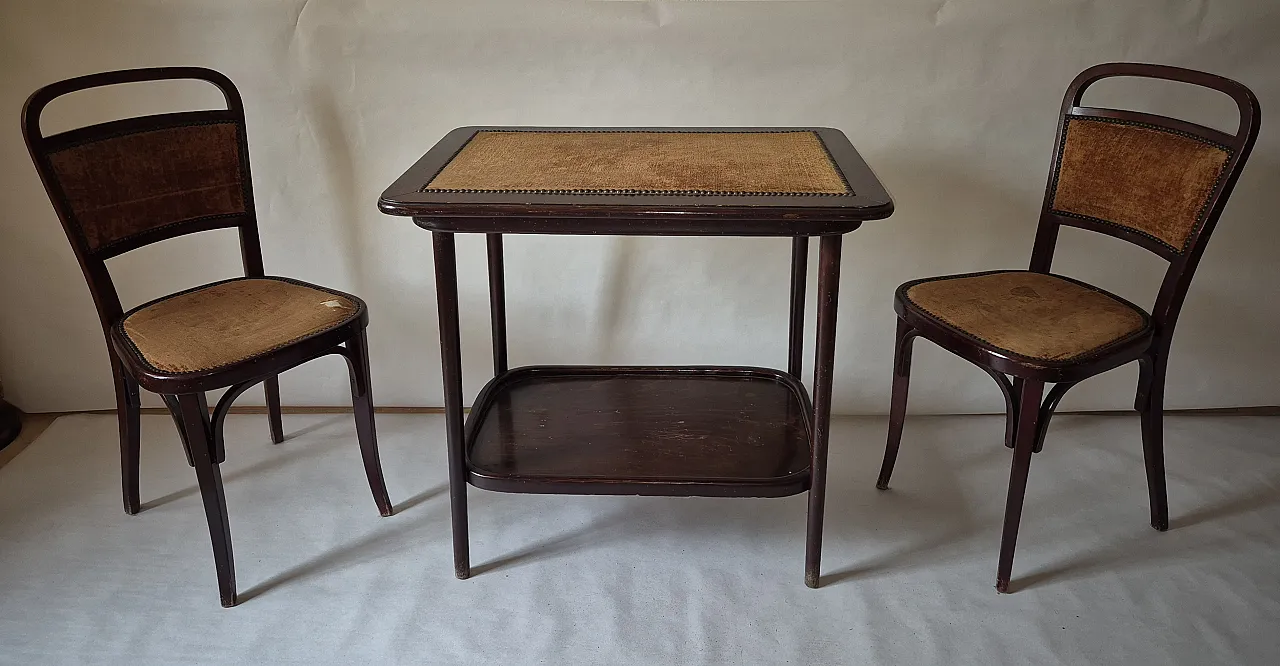 Lunch set by Thonet Mundus, early 20th century 1