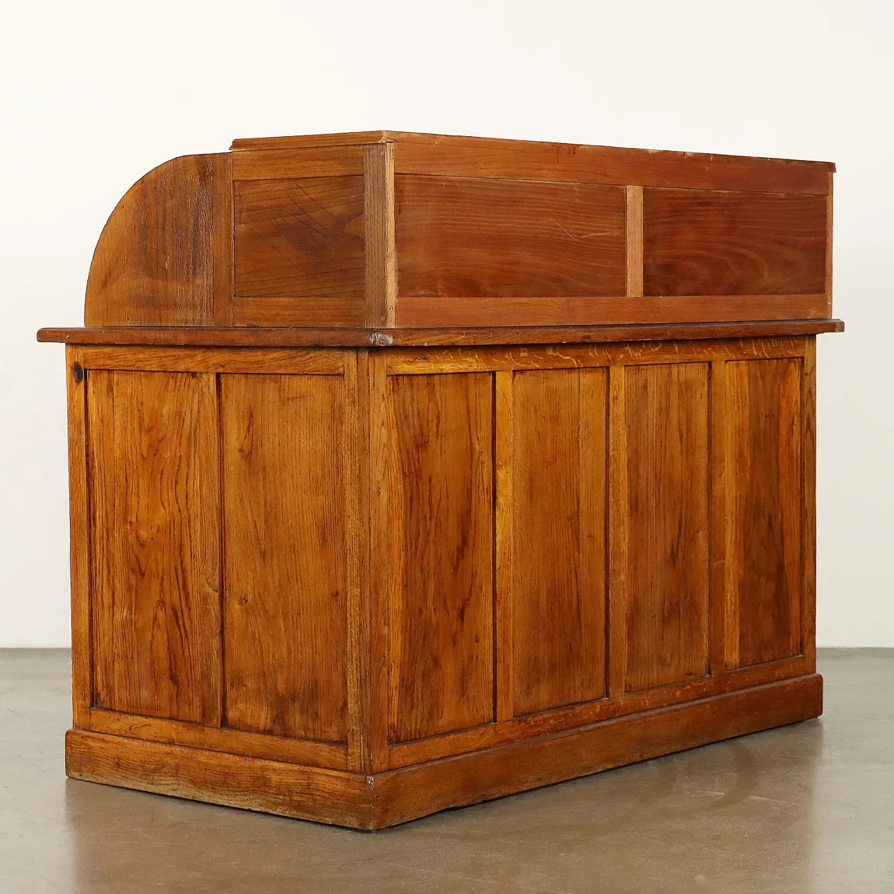 Scrittoio Liberty in rovere con cassetti, '900 9