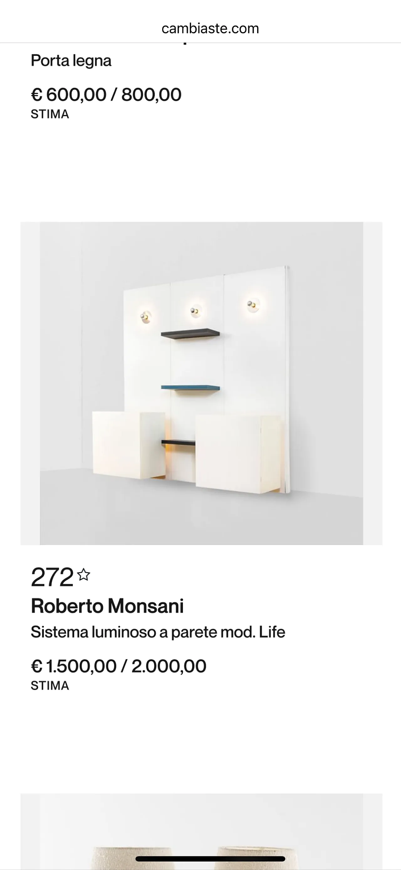 Libreria retroilluminata di Roberto Monsani per Acerbis international, anni '70 1234720