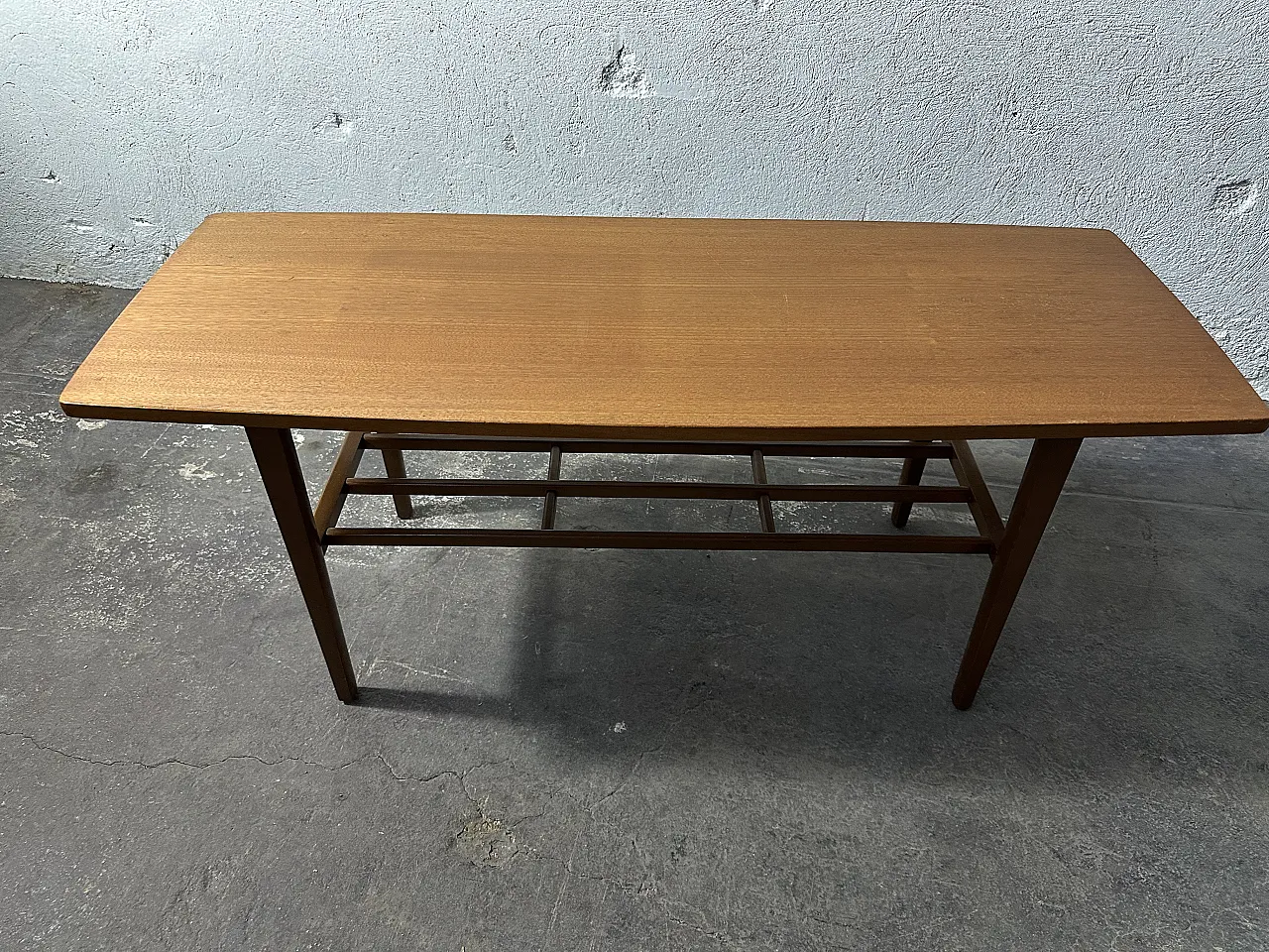 Teak coffee table by Nathan, 60s 4