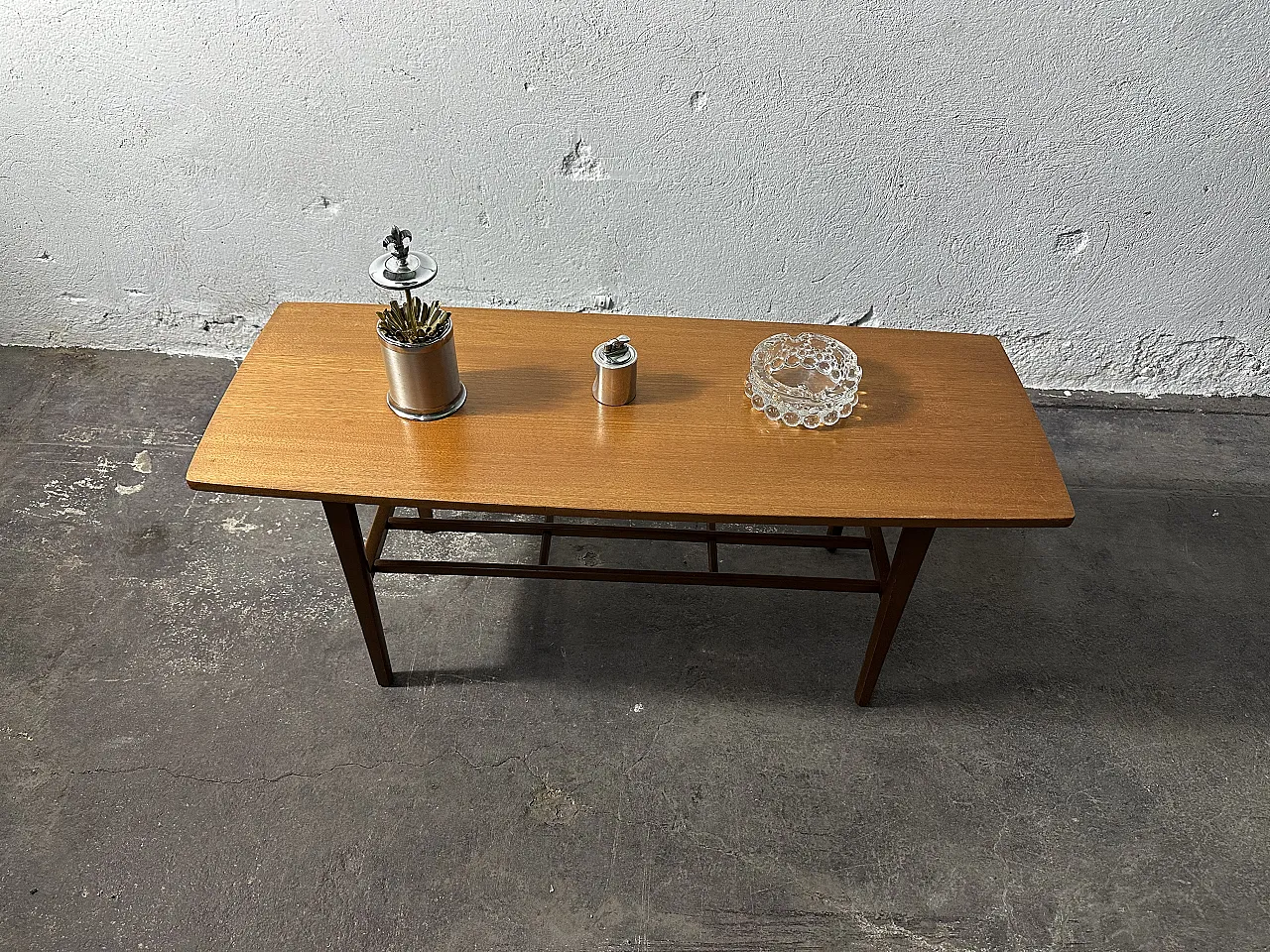 Teak coffee table by Nathan, 60s 8