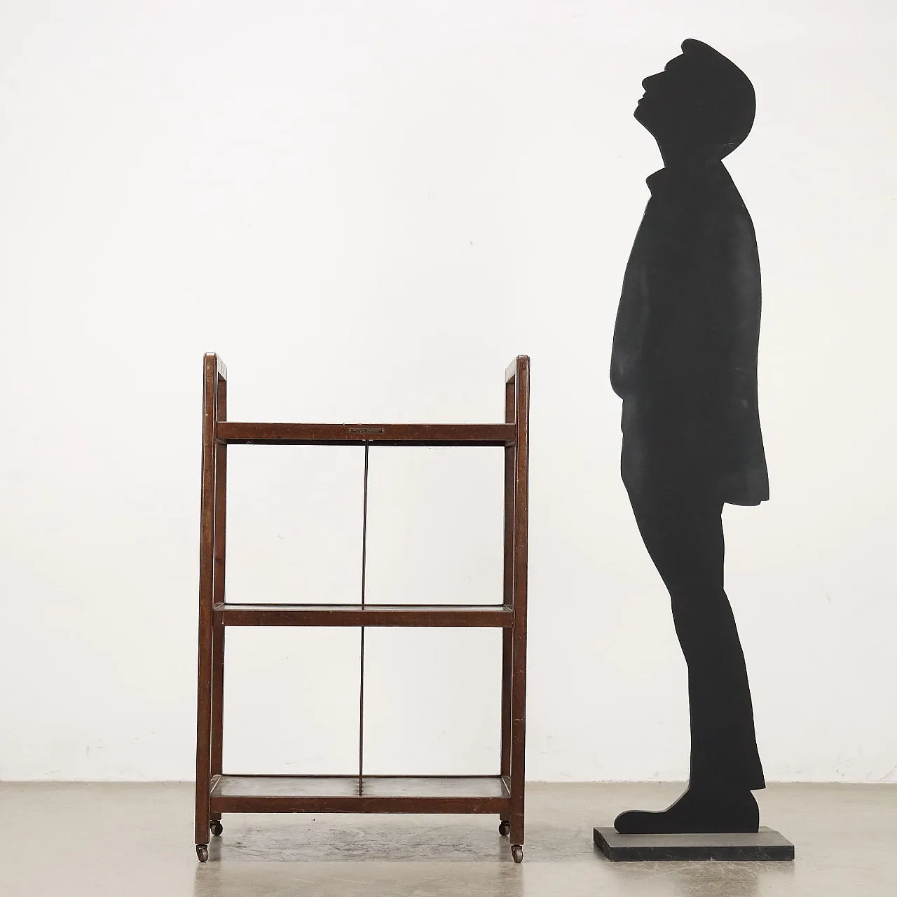 Mobile in stile liberty di Antonio Ferretti in rovere, anni '30 2